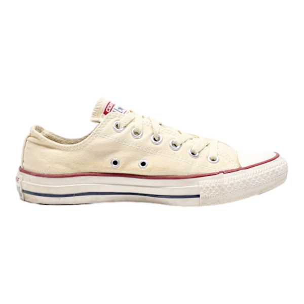 CONVERSE Chuck Taylor All Star 2018 Low Top Trainers Cream Canvas Womens UK 5 For Sale