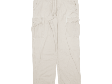 ARMY TEX Cargo Mens Trousers Beige Regular Straight W32 L32 Online Hot Sale