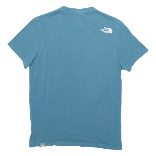 THE NORTH FACE Mens T-Shirt Blue XS For Cheap