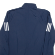 ADIDAS Running Mens Track Jacket Blue L Online Sale