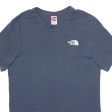 THE NORTH FACE Mens T-Shirt Blue M Online