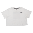 THE NORTH FACE Cropped Womens T-Shirt White M Online Sale