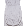 HUGO BOSS Daggy Womens Pencil Dress Silver Sleeveless Knee Length UK 12 Hot on Sale