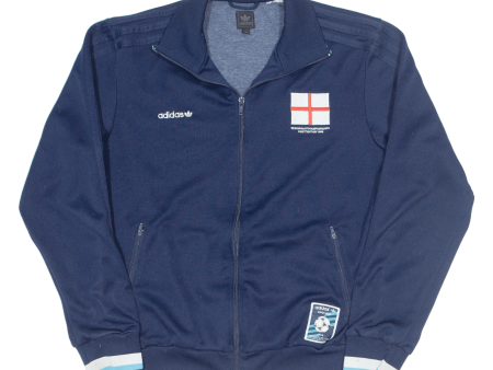 ADIDAS European Championship 1996 England Mens Track Jacket Blue 90s M For Cheap