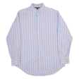 BODEN Mens Shirt Blue Striped Long Sleeve M Online Sale