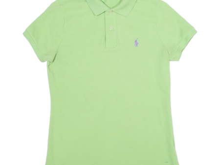 POLO RALPH LAUREN The Skinny Polo Mens Polo Shirt Green M Fashion