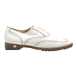 WALTER GENUIN Brogue Shoes White Leather Womens UK 6 Sale