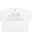 ADIDAS Girls T-Shirt White S For Discount