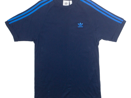 ADIDAS Mens T-Shirt Blue S Online Sale