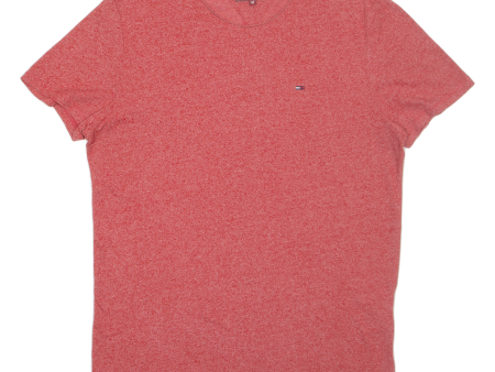 TOMMY HILFIGER Slim FIt Mens T-Shirt Red M Online now