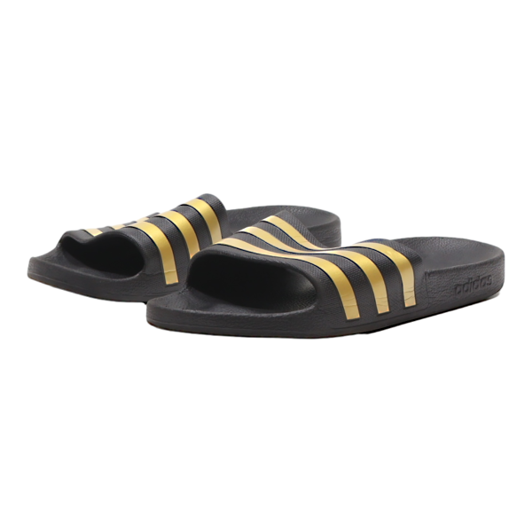 ADIDAS Slider Sandals Black Synthetic Mens UK 9 For Discount