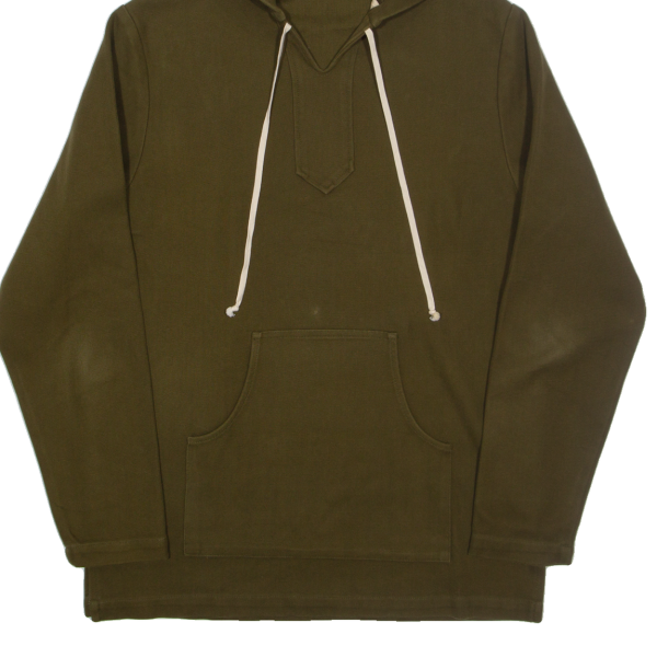 WELCOME STRANGER Mens Green Hoodie L Online now