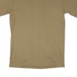 TEXTILES VERTRAUEN Mens T-Shirt Green Short Sleeve L Online Sale