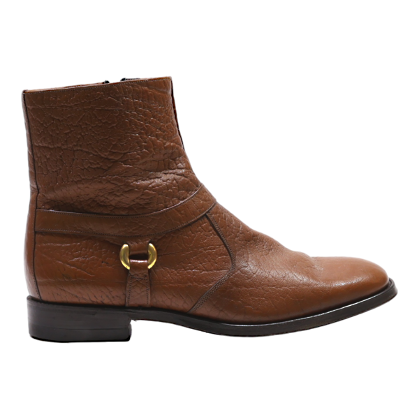 STUART MCGUIRE Ankle Boots Brown Leather Mens UK 7 Online