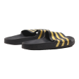 ADIDAS Slider Sandals Black Synthetic Mens UK 9 For Discount