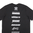 ADIDAS Mens T-Shirt Black XL Sale