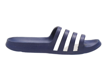 ADIDAS Slider Sandals Blue Synthetic Mens UK 9 Sale