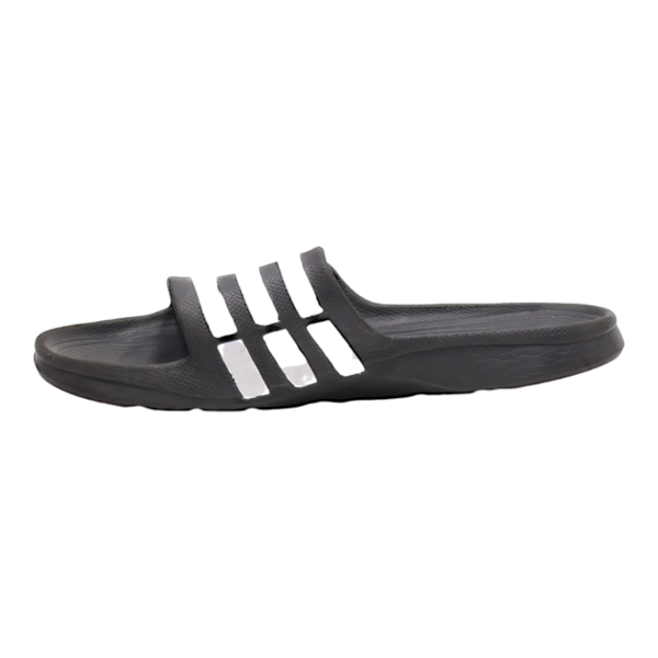 ADIDAS Slider Sandals Black Synthetic Mens UK 10 For Cheap