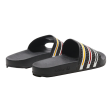 ADIDAS Adilette 2022 Slider Sandals Black Synthetic Mens UK 6 on Sale