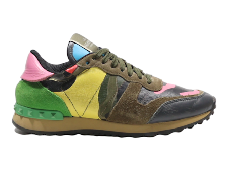 VALENTINO Sneaker Trainers Green Suede Womens UK 5 Fashion