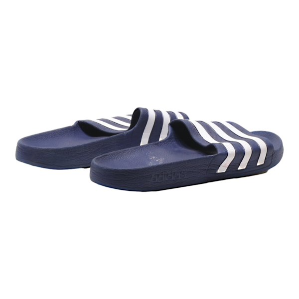 ADIDAS Slider Sandals Blue Synthetic Mens UK 11 Online Sale