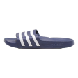 ADIDAS Slider Sandals Blue Synthetic Mens UK 8 Fashion