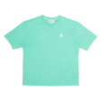 ADIDAS Womens T-Shirt Green UK 10 on Sale