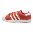 ADIDAS Sneaker Trainers Red Leather Mens UK 5.5 Online Sale