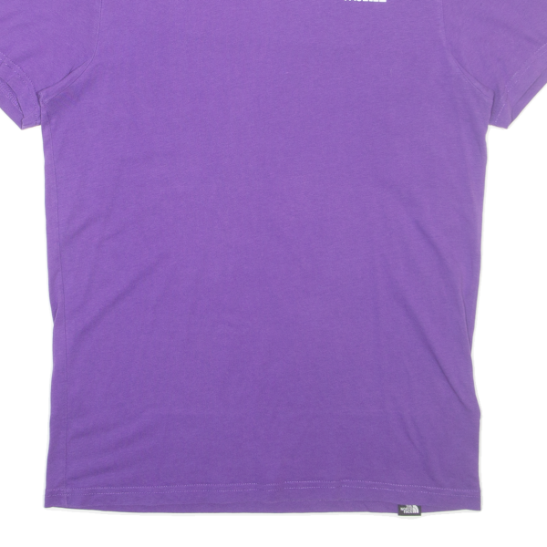 THE NORTH FACE Mens T-Shirt Purple S For Sale