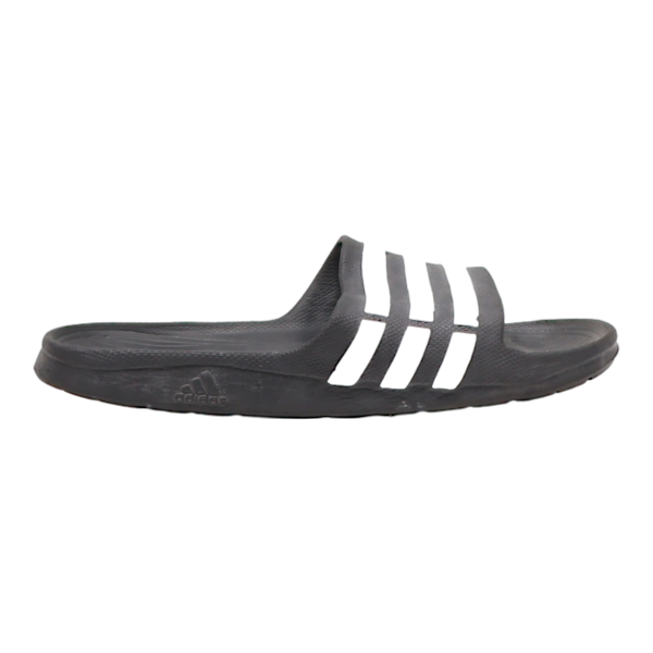 ADIDAS Slider Sandals Black Synthetic Mens UK 10 For Cheap