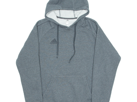 ADIDAS Mens Grey Hoodie M Fashion