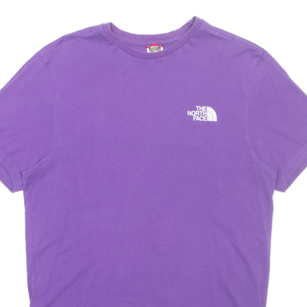 THE NORTH FACE Mens T-Shirt Purple S For Sale