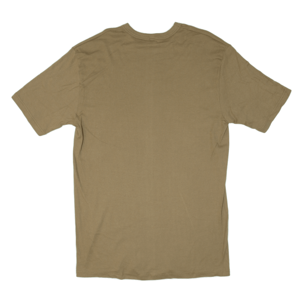 TEXTILES VERTRAUEN Mens T-Shirt Green Short Sleeve L Online Sale