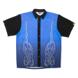 7071 Mens Shirt Blue Colourblock L For Discount