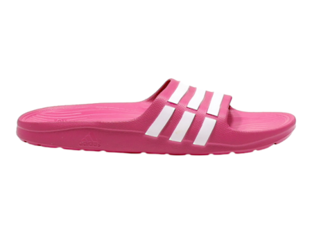 ADIDAS Slider Sandals Pink Synthetic Womens UK 6 Online now