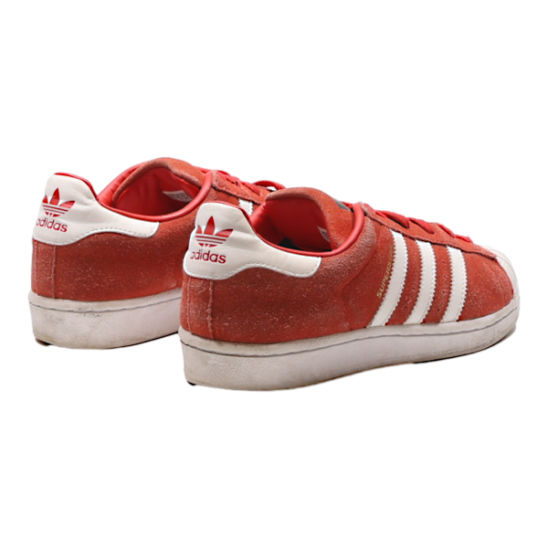 ADIDAS Sneaker Trainers Red Leather Mens UK 5.5 Online Sale