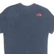 THE NORTH FACE Mens T-Shirt Blue S Supply