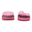 ADIDAS Slider Sandals Pink Synthetic Womens UK 6 Online now