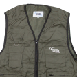 WATER QUEEN Utility Womens Gilet Green M Hot on Sale