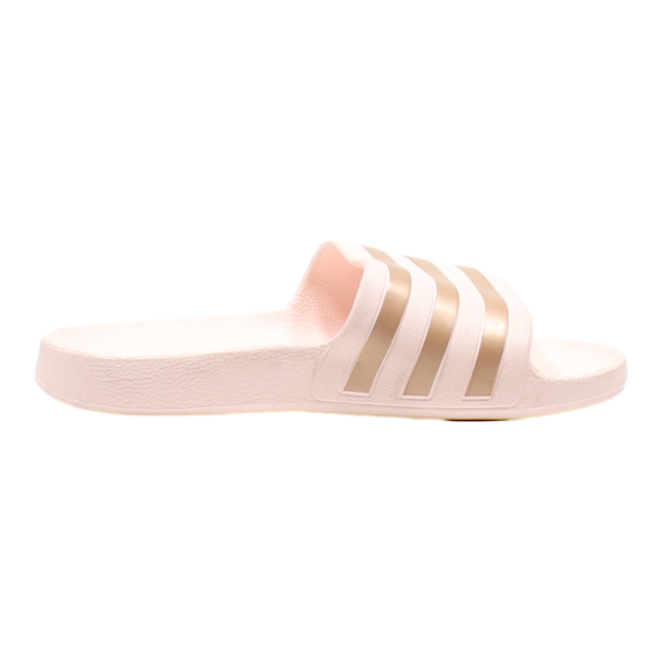 ADIDAS Slider Sandals Pink Synthetic Womens UK 6 For Cheap