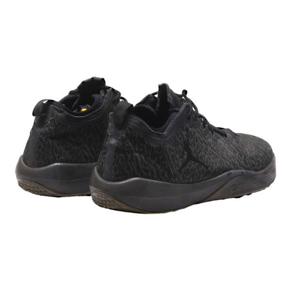 AIR JORDAN Sneaker Trainers Black Canvas Mens UK 9.5 Online now