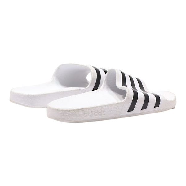 ADIDAS Slider Sandals White Synthetic Mens UK 7 Fashion