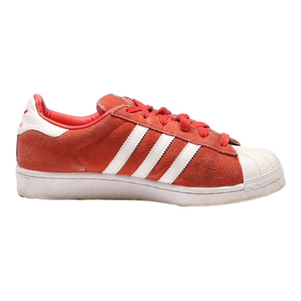 ADIDAS Sneaker Trainers Red Leather Mens UK 5.5 Online Sale