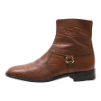 STUART MCGUIRE Ankle Boots Brown Leather Mens UK 7 Online