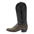 HONDO BOOTS Cowboy Boots Black Leather Mens UK 8.5 Online Sale