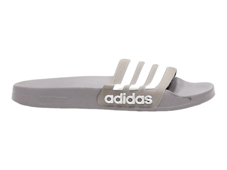 ADIDAS Adilette Slider Sandals Grey Synthetic Mens UK 12 For Cheap