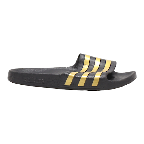 ADIDAS Slider Sandals Black Synthetic Mens UK 9 For Discount