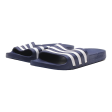 ADIDAS Slider Sandals Blue Synthetic Mens UK 8 Fashion