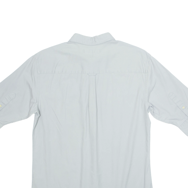 ALL SAINTS Mens Plain Shirt Grey S For Cheap