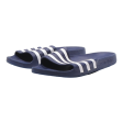 ADIDAS Slider Sandals Blue Synthetic Mens UK 11 Online Sale